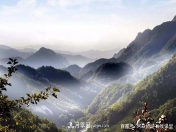 河南天池山森林公园，森林覆盖率98.57％，誉为洛阳“张家界”